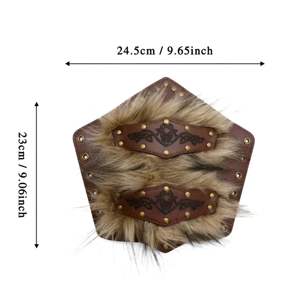 Wikinger Armschutz Brown