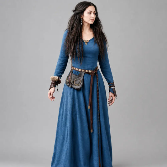 Wikinger Frau Kleid