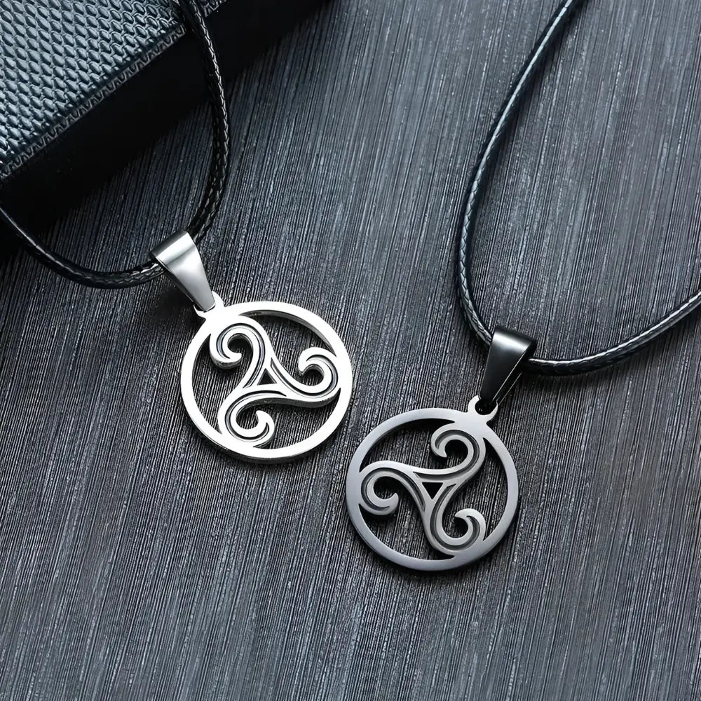 Wikinger Halskette Celtic Triskel