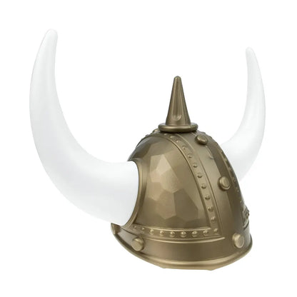 Wikinger Helm Weißes Horn