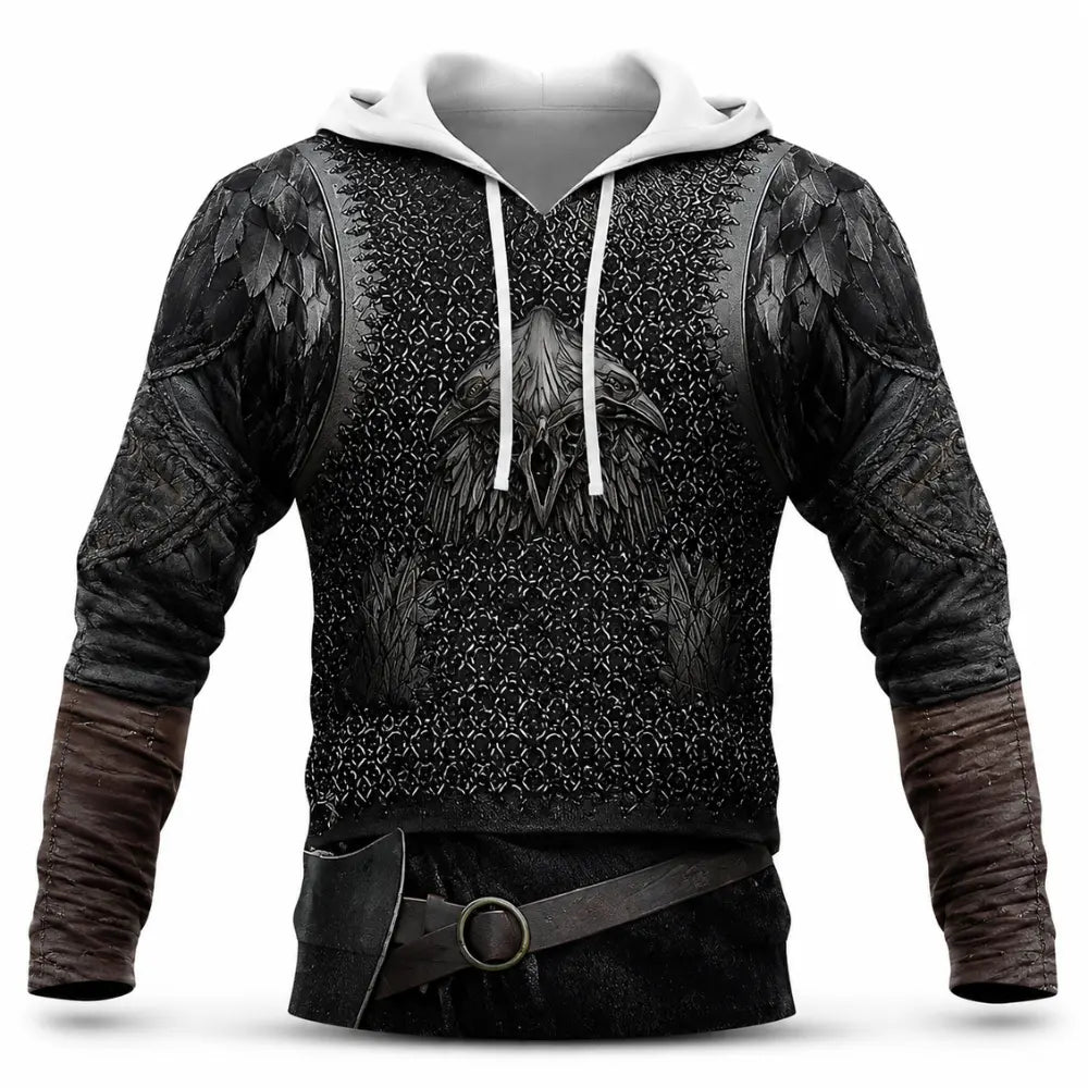Wikinger Hoodie Krahe