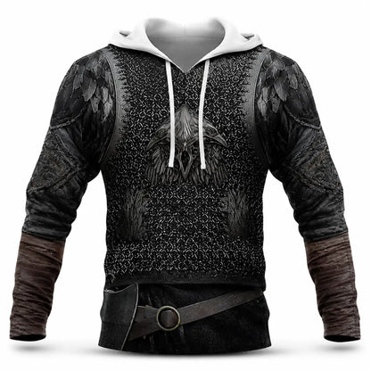 Wikinger Hoodie Krahe