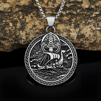 Wikinger Kette mit Nordic Ship