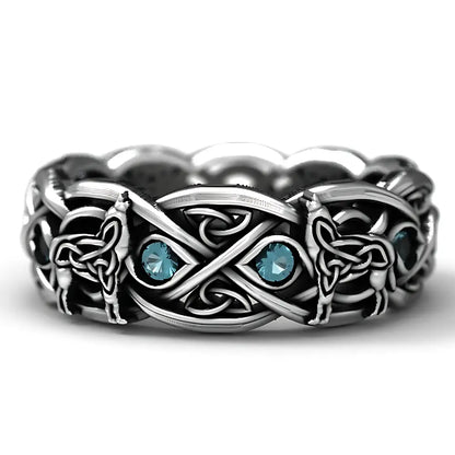 Wikinger Ring Geri Freki