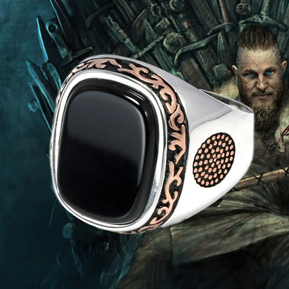 Wikinger Ring Herren silber von Ragnar Lodbrok