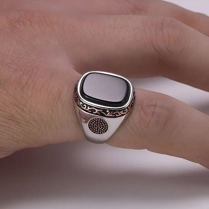 Wikinger Ring Herren Silber