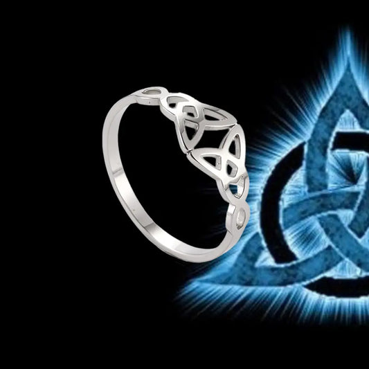 Wikinger Ring Keltischer Triquetra