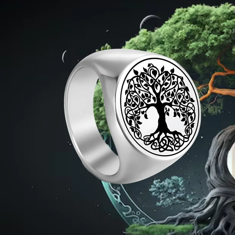 Wikinger Ring Tree of Life