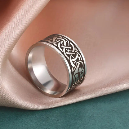 Wikinger Ring Viking Krähe