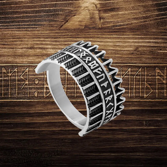 Wikinger Ring mit Nordic Rune