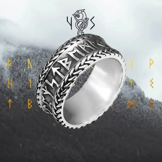 Wikinger Ringe mit Elder Futhark