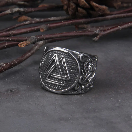 Wikinger Ringe mit Germanic Symbol