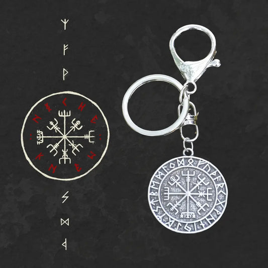 Wikinger Schlüsselanhänger  Viking Compass