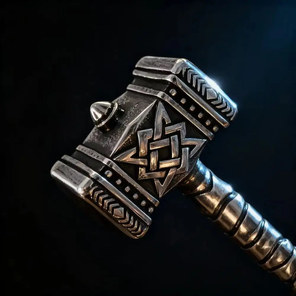 Wikinger Schmuck Anhänger Mjöllnir Hammer