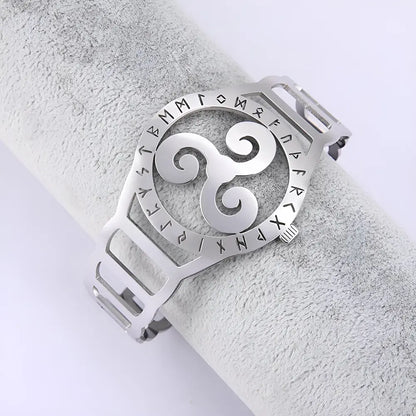Wikinger Schmuck Armband mit Triskel Runen