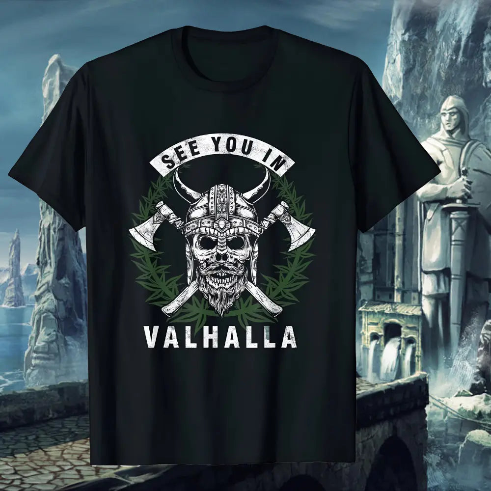 Wikinger T-Shirt Herren <br> Valhalla