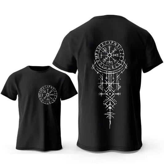 Wikinger T-shirts mit Vegvisir