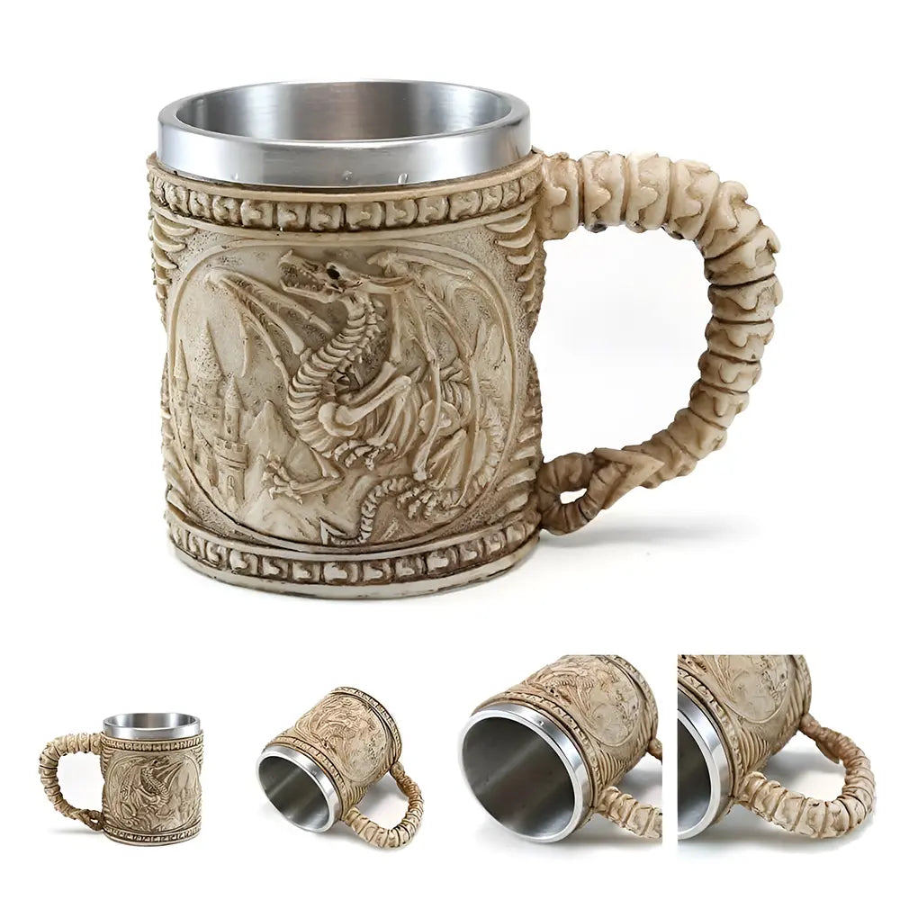 Wikinger Tasse Fafnir Drache