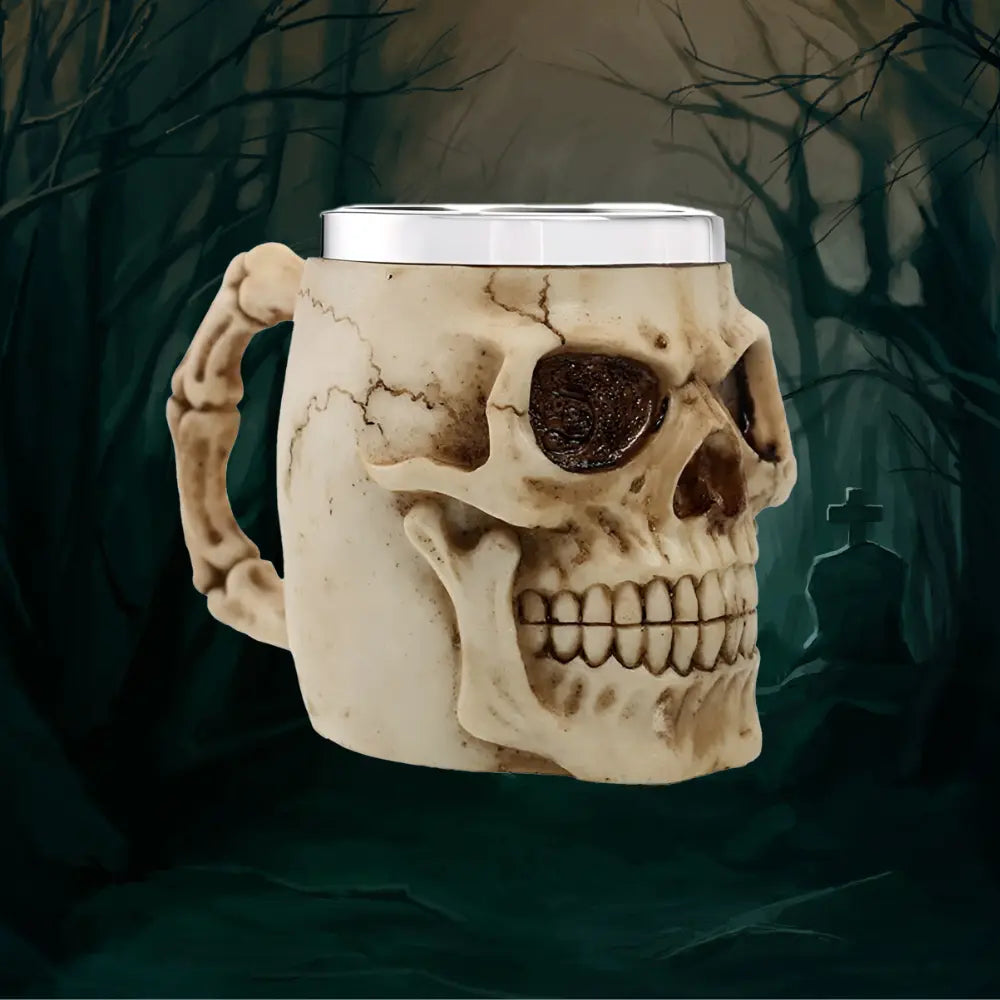 Wikinger Tasse Skulls