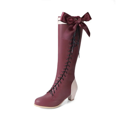 Wikingerstiefel mit Frigg Göttin Style