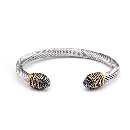 Armband mit keltischem Zopfmuster