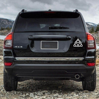 Aufkleber Auto Wikinger mit Triquetra Symbol