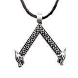 Keltische Halskette mit Kenaz Rune
