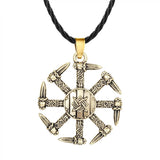 Keltische Halskette mit Schwarze Sonne