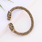 Keltischer Armband mit Wolf Fenrir