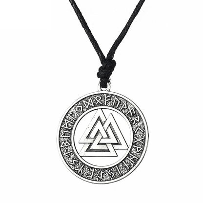 Odin Halskette mit Valknut Odin