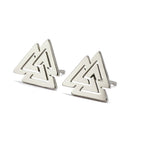 Ohrringe Wikinger mit Valknut Odin