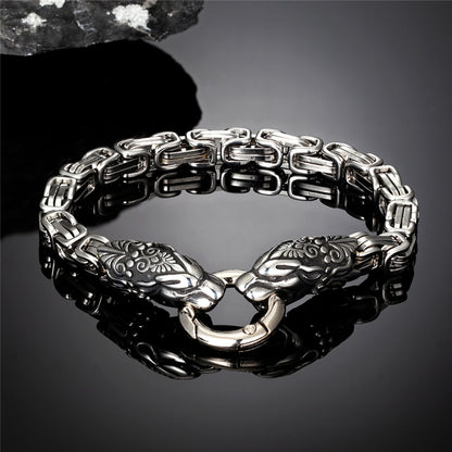 Viking Armband mit Weltenschlange