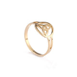 Viking Ring mit Keltisches Symbol Triquetra
