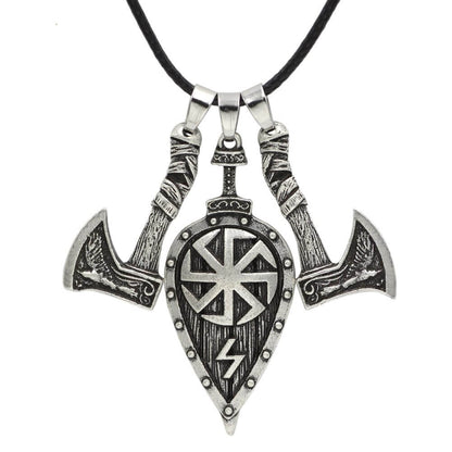 Viking Schildhals Kette für Manner
