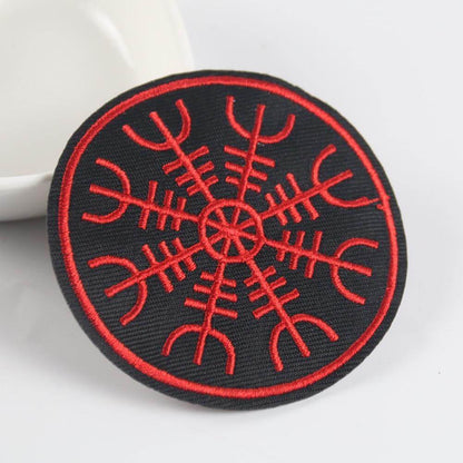 Wappen Wikinger mit Aegishjalmur