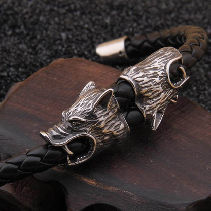 Wikinger Armband Herren mit Fenrys
