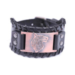 Wikinger Armband fur Manner mit Wolf Sköll 