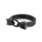 Wikinger-Armband mit Riesenwolf