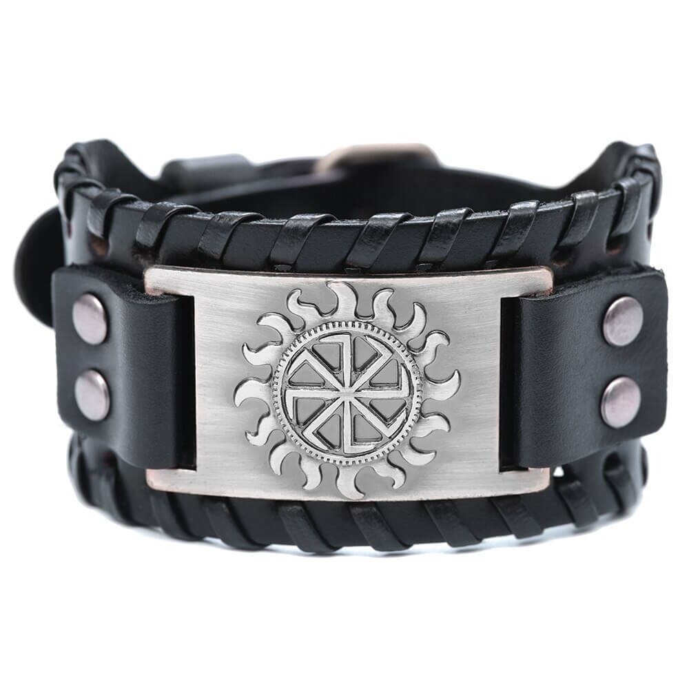 Wikinger Armband mit Wikinger Kolovrat