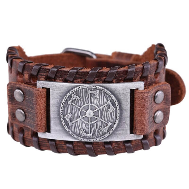 Wikinger Armband mit Wikinger Schild