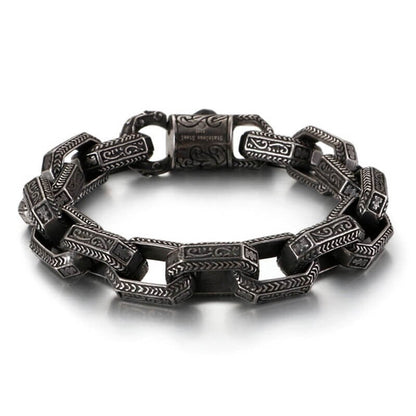 Wikinger Armreif mit Fenrir Ketten