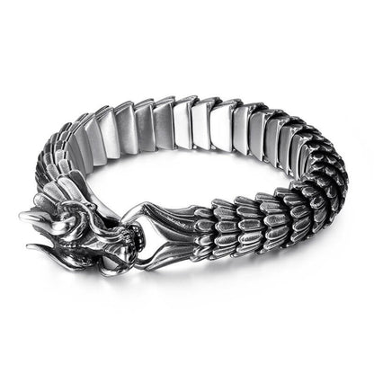 Wikinger Armreif mit Jormungand Schlange