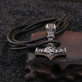 Wikinger Armreif mit Thor's Hammer Symbol