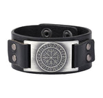 Wikinger Armreif mit Vegvisir Kompass