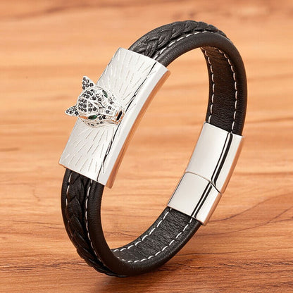 Wikinger Armreif mit Viking Wolf
