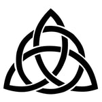 Wikinger Aufkleber mit Triquetra Symbol