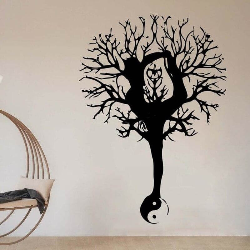 Yggdrasil Wikinger Baum Des Lebens Aufkleber - Wasserdicht Für Auto & Laptop