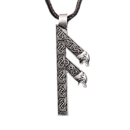 Wikinger Halskette mit Ansuz Rune