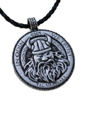 Wikinger Halskette mit Gott Odin