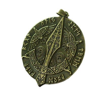 Wikinger Halskette mit Odin Spear